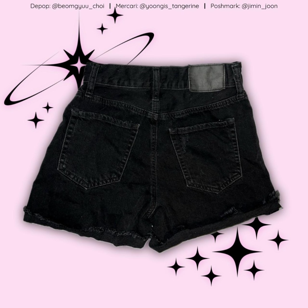 Black Aeropostale denim shorts 🖤 - Picture 3 of 3